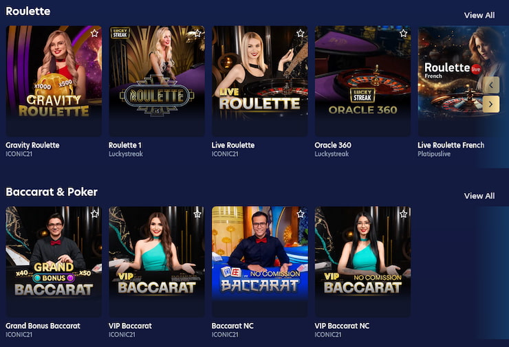 Lucky Dreams Live Casino